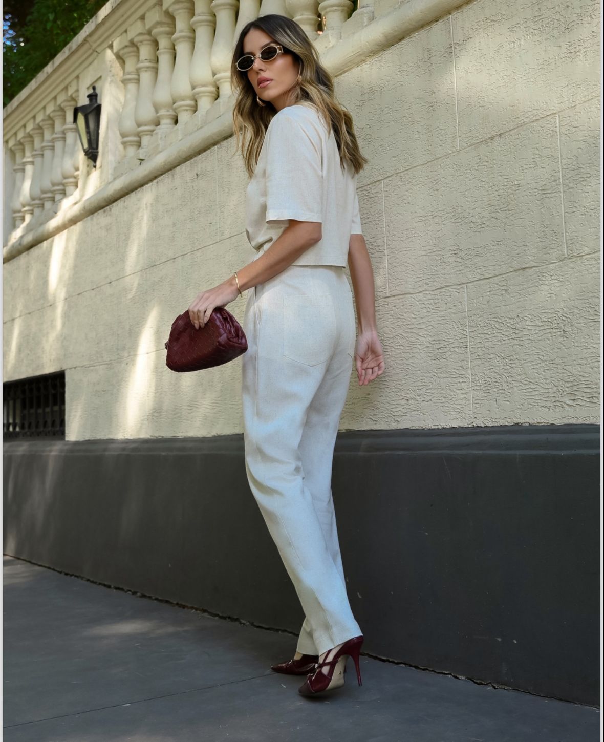 Conjunto Ayla Viscolinho Cropped - Imagem 7